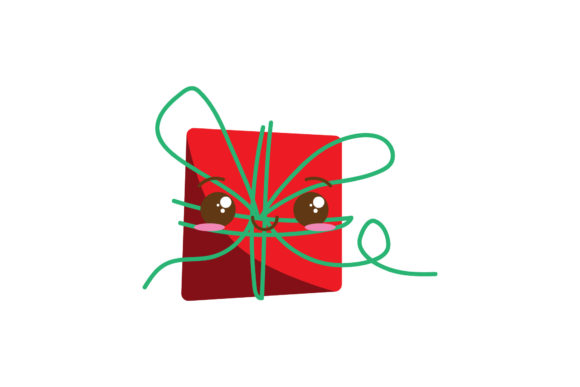 Charming Christmas Design Vector Present Box