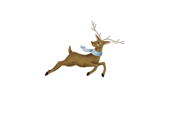Christmas Asset Reindeer Trace: A Festive Graphics Must-Have