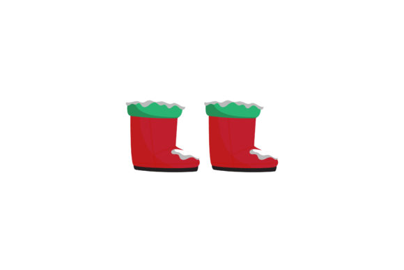 Christmas Boots Vector Assets: A Versatile Graphics Set