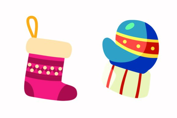 Christmas Clothes Warm Decoration Vector: Ideal for Graphics & Illustrations