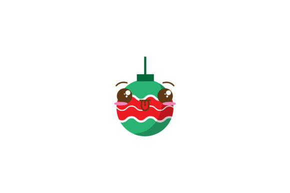 Christmas Cute Ornaments Ball Vector: A Charming Graphics and Illustrations Asset