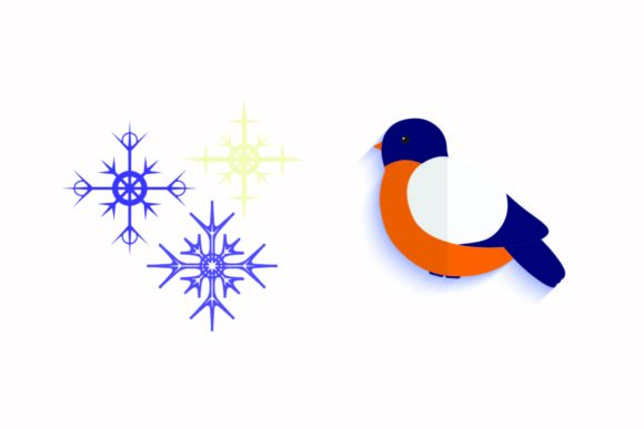 Christmas Decoration Snowflakes Sparrow: A Festive Graphics Review