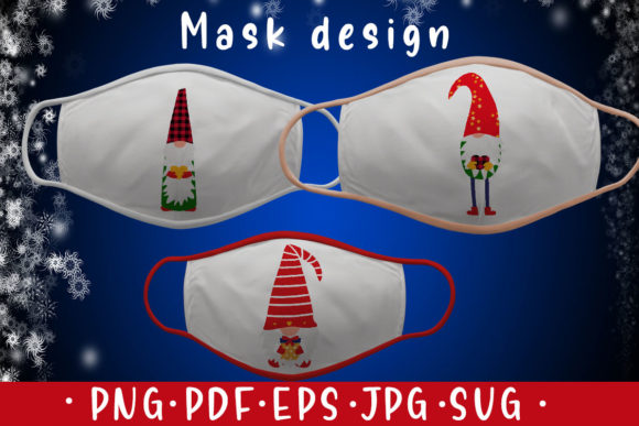 Christmas Gnomes: A Charming Graphics and Illustrations Set