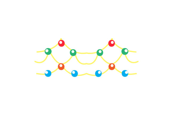 Christmas Lights Asset Vector: A Festive Graphics Must-Have