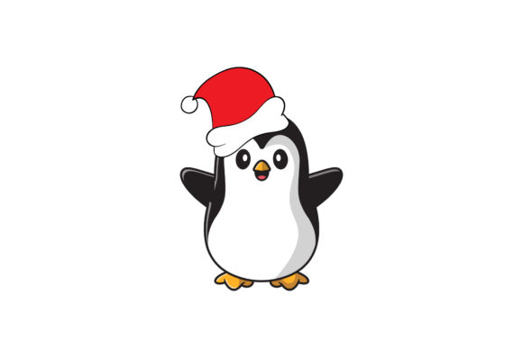 Christmas Penguin Vector: A Festive Graphic for Sellers