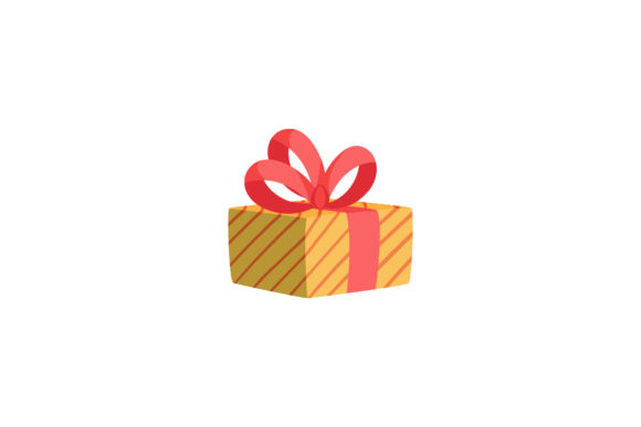 Christmas Present Gift Box: A Versatile Graphics and Illustrations Asset