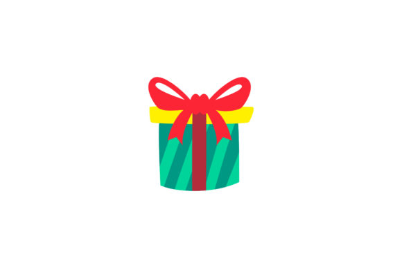 Christmas Present Gift Box Vector: A Festive Graphics Asset