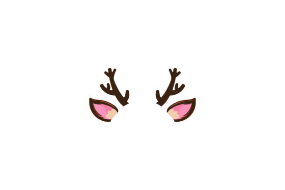 Christmas Reindeer Horn Asset Vector: A Versatile Graphics Tool