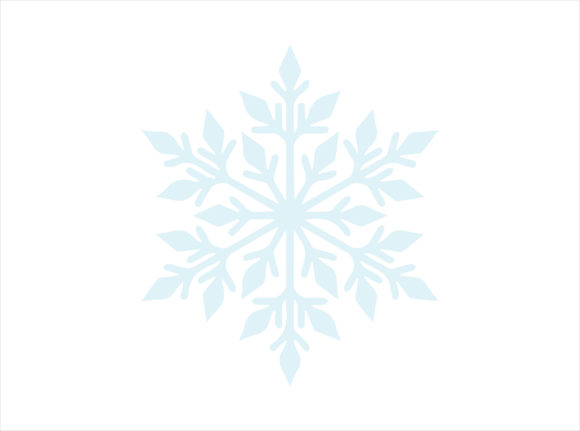Christmas Snowflake Vector Illustration for Crafters