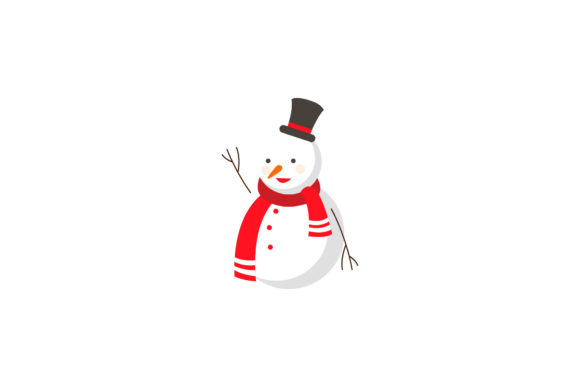 Christmas Snowman Asset: A Versatile Graphics and Illustrations Tool