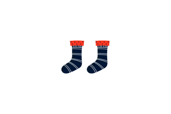 Christmas Stocking Asset: A Versatile Graphics Illustration