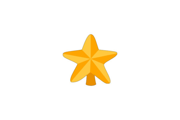 Christmas Tree Topper Asset Vectors: A Must for Creative Graphics